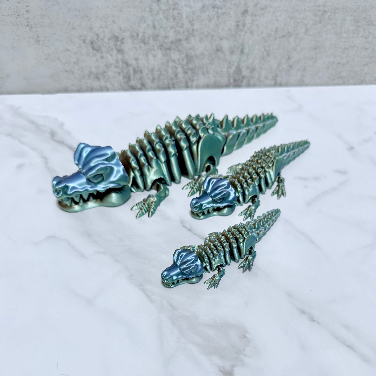 3D Printed Articulated Gator (RTS)