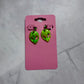 Lime Green Alien Dangle