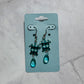 Shades of Teal Turtle Dangle