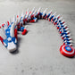 3D Printed Articulated Captain USA Dragon (RTS)