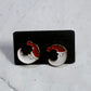 Moon Santa Stud Earring