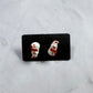 Snowman Resin Stud Earring