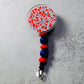 Red Poppy v1 Badge Reel with Clip