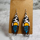 Sunset Surfboard Dangle Earring