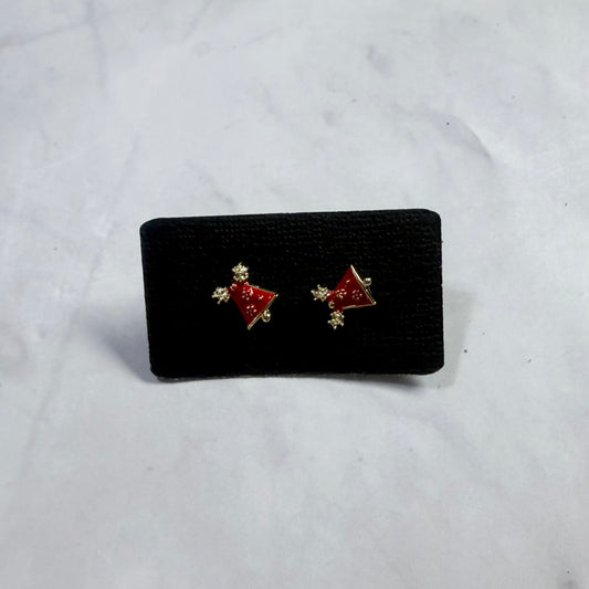 Bell Metal Stud Earring