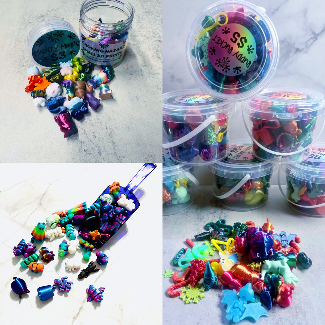 3D Printed Buckets RTS