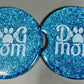 Dog Mom Car Coaster Set