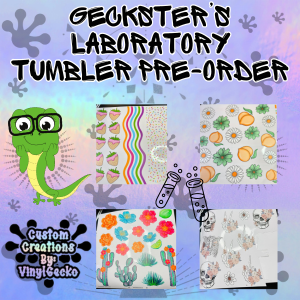 Geckster's Laboratory Tumbler Pre-Order