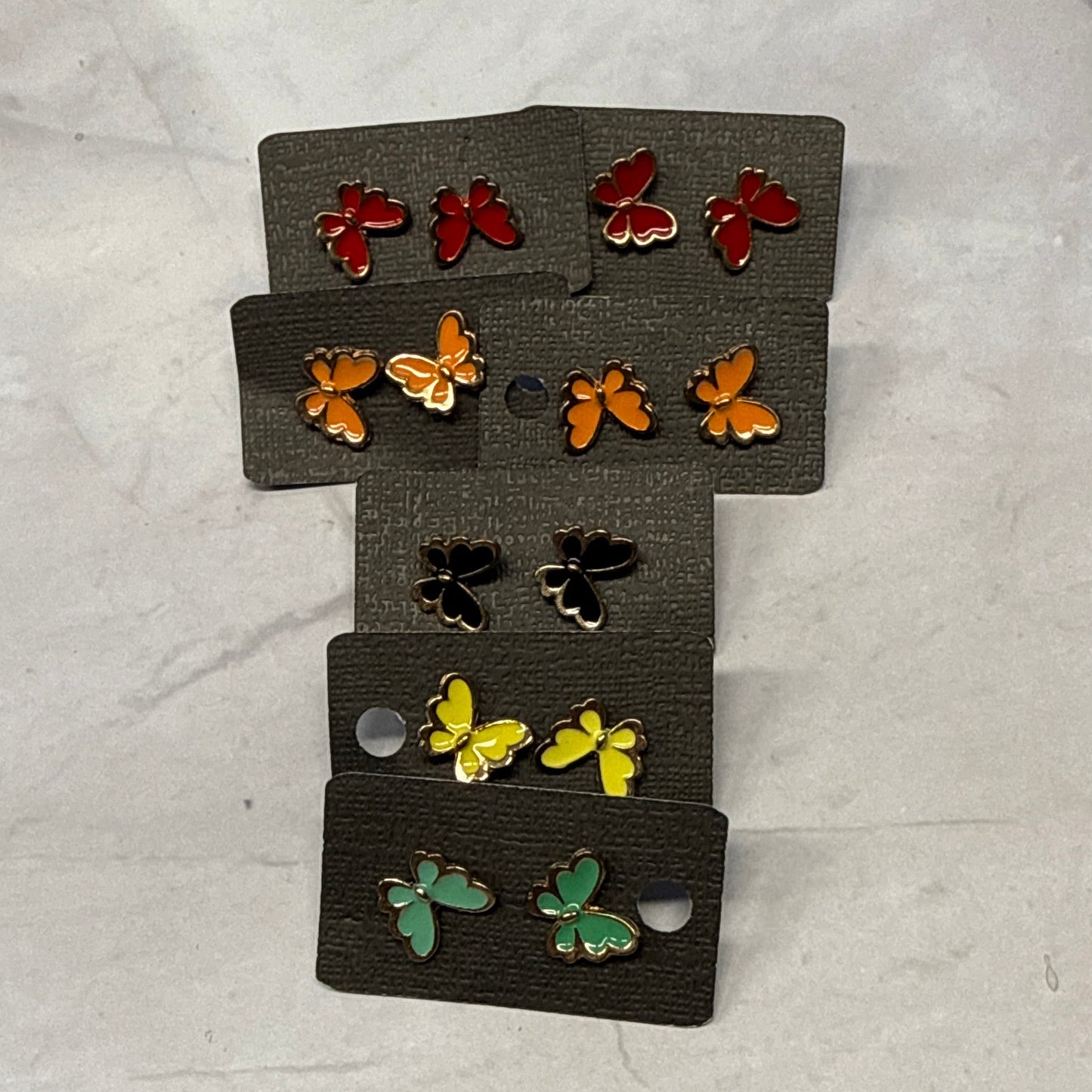 Butterfly Enamel Stud Earring