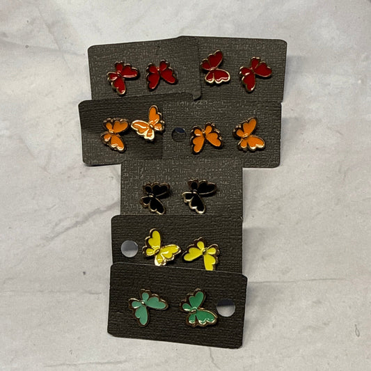 Butterfly Enamel Stud Earring