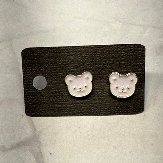 Teddy Bear Stud Earring