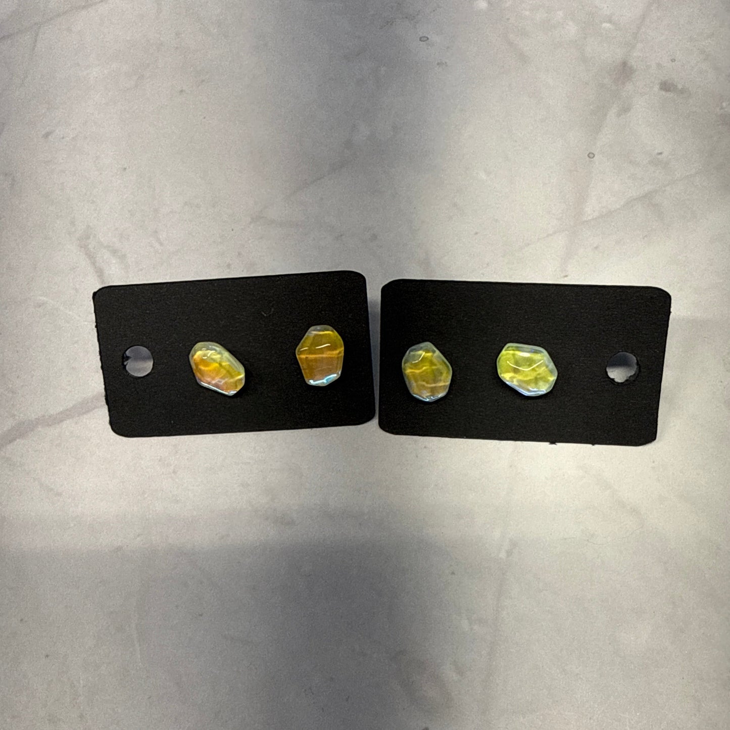 Gemstone Stud Earring
