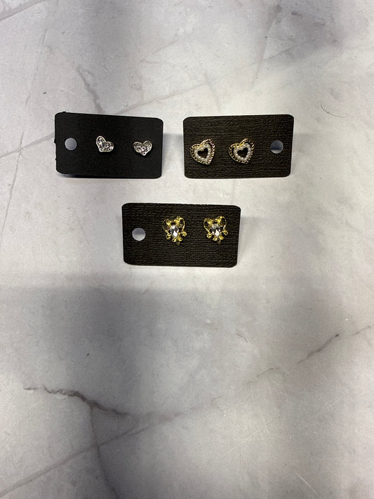 Heart Enamel Stud Earring