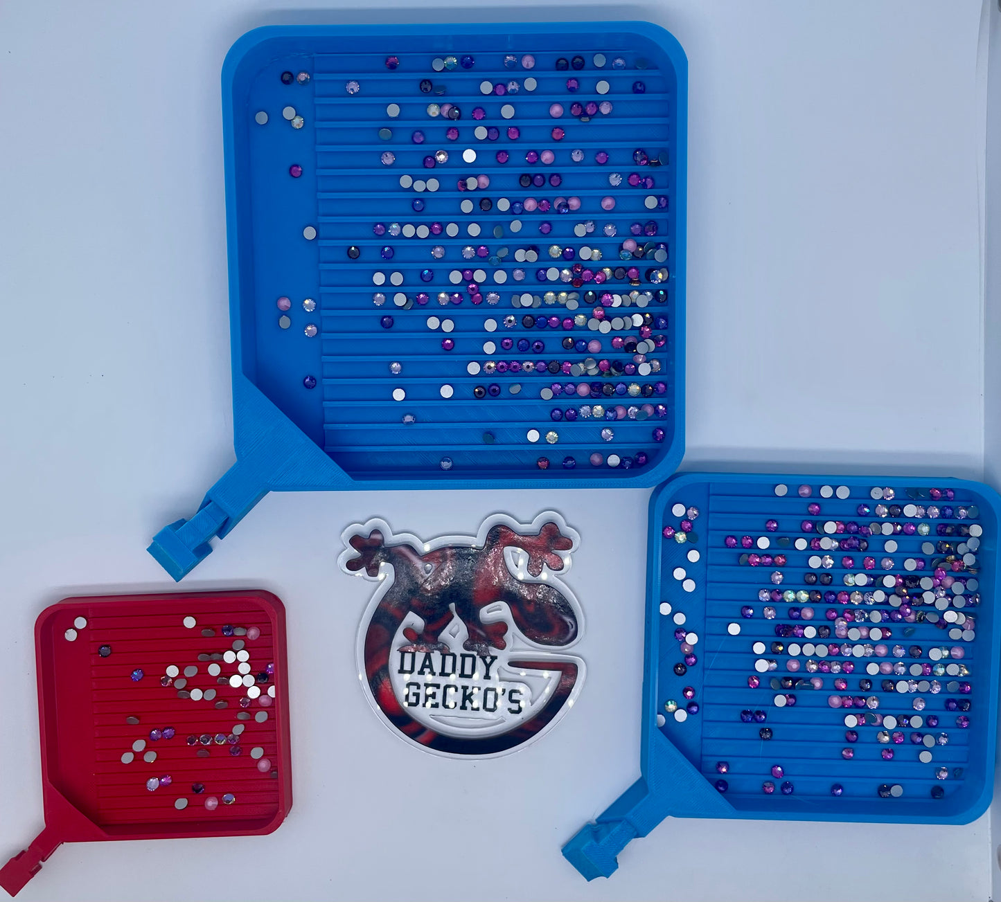 Rhinestone Flipper Tray